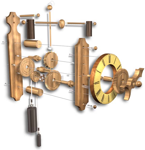 » Download Wood Gear Clock Woodworking Tools PDF free diy ...